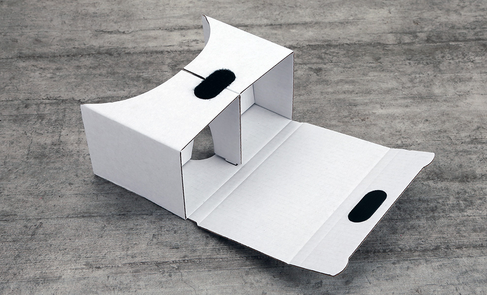 VR白的眼镜盒印刷