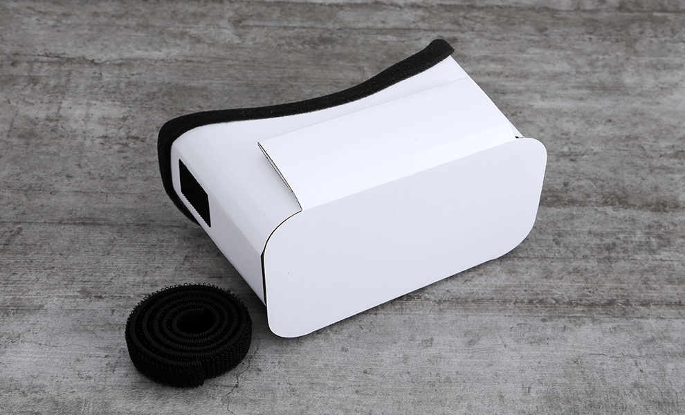 白色VR眼镜盒印刷