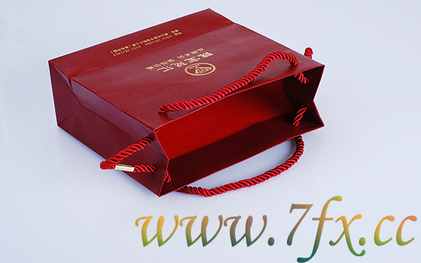 红色纸袋印刷 红色纸袋印刷